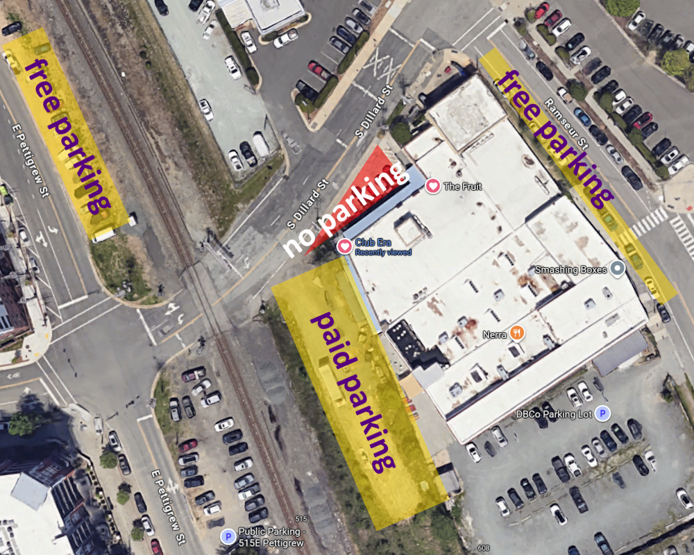 club era parking